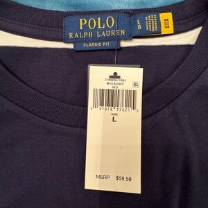 Polo Ralph Lauren Classic Fit T-Shirt - Navy